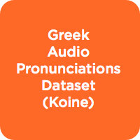 Greek Pronunciations Dataset (Koine)