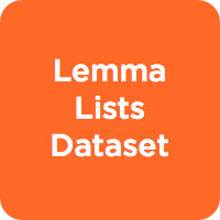 Lemma Lists Dataset