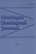 Michigan Theological Journal (5 vols.)