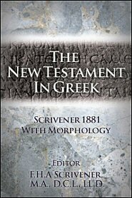 The New Testament in Greek (Scrivener 1881)