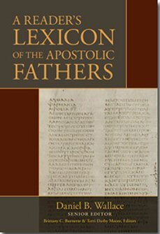 A Reader's Lexicon of the Apostolic Fathers