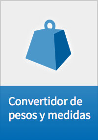Convertidor de medidas y pesas