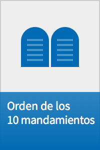 Infográficos interactivos: Orden de los 10 mandamientos