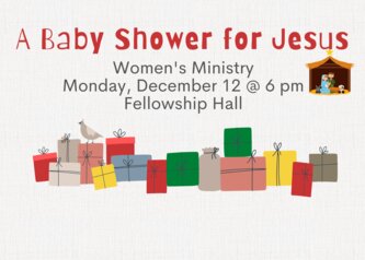 Baby Shower for Jesus - 1