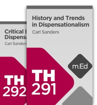 Mobile Ed: Studies in Dispensationalism Bundle (2 courses)