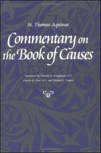 Commentary on the Book of Causes