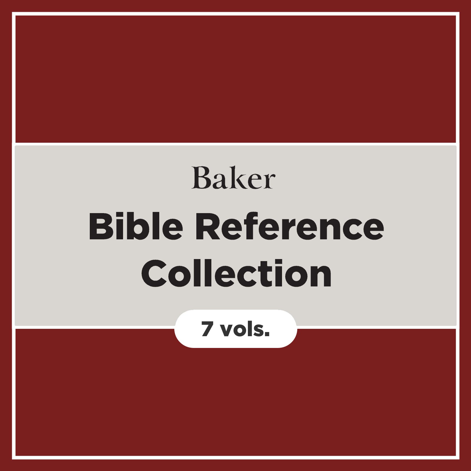 Baker Bible Reference Collection 7 Vols Logos Bible Software 8251