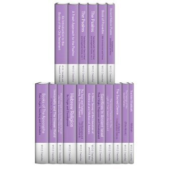 W.O.E. Oesterley Studies on Judaism and the Old Testament (17 vols.)