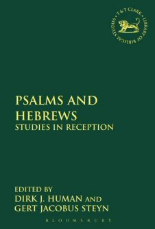 Psalms and Hebrews: Studies in Reception