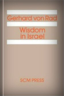 Wisdom in Israel