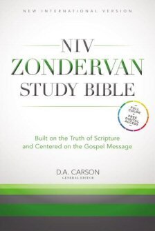 NIV Zondervan Study Bible (NIVZSB)