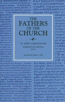 John Chrysostom: Homilies on Genesis 18–45