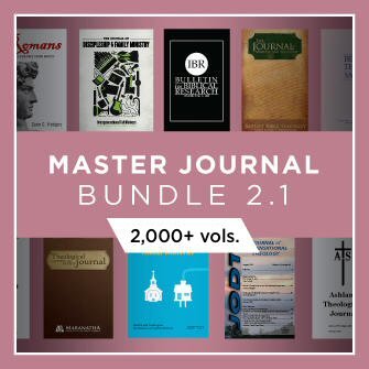 Master Journal Bundle 2.1 (2,000+ vols.)