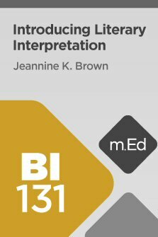 Mobile Ed: BI131 Introducing Literary Interpretation (5 hour course)