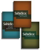 Sahidic Coptic Collection (3 vols.)