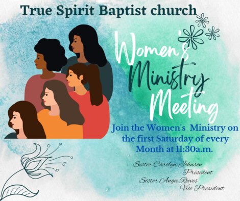 Women's Ministry Flyer
