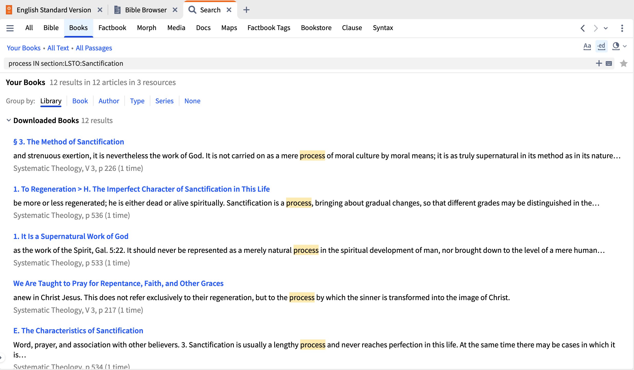 Search your datasets