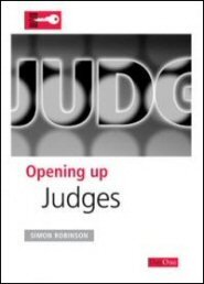 Opening Up Judges (Opening Up Commentary Series)
