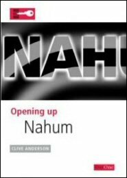 Opening Up Nahum