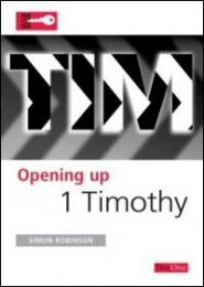 Opening Up 1 Timothy (Opening Up Commentary Series)