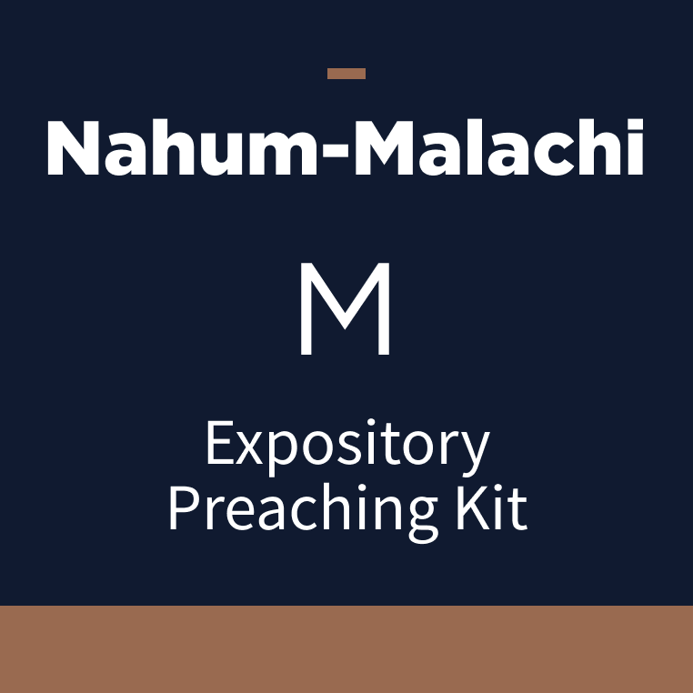 Nahum Malachi Expository Preaching Kit M Logos Bible Software 8107