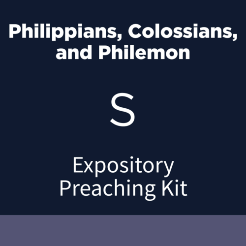 Philippians, Colossians, and Philemon Expository Preaching Kit, S