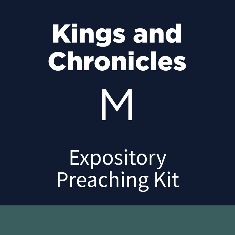 Kings Chronicles Expository Preaching Kit M Logos Bible Software 8457