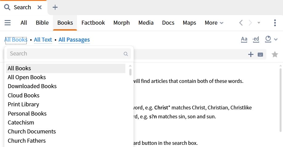 Select Search Resources