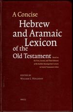 A Concise Hebrew and Aramaic Lexicon of the Old Testament (CHALOT)