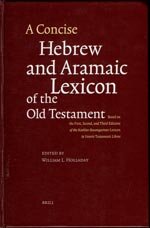 A Concise Hebrew and Aramaic Lexicon of the Old Testament (CHALOT)