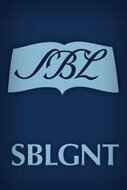 The Greek New Testament with Apparatus: SBL Edition (SBL)