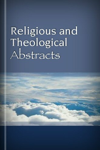 Religious and Theological Abstracts