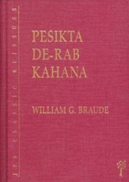 Pesikta de-Rab Kahana
