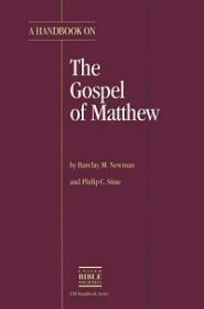 A Handbook on the Gospel of Matthew