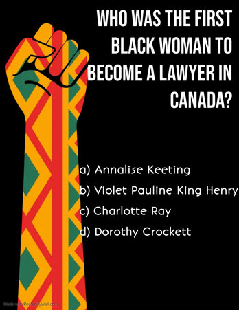 Black History Month Wk 2 Question - Made With Postermywall