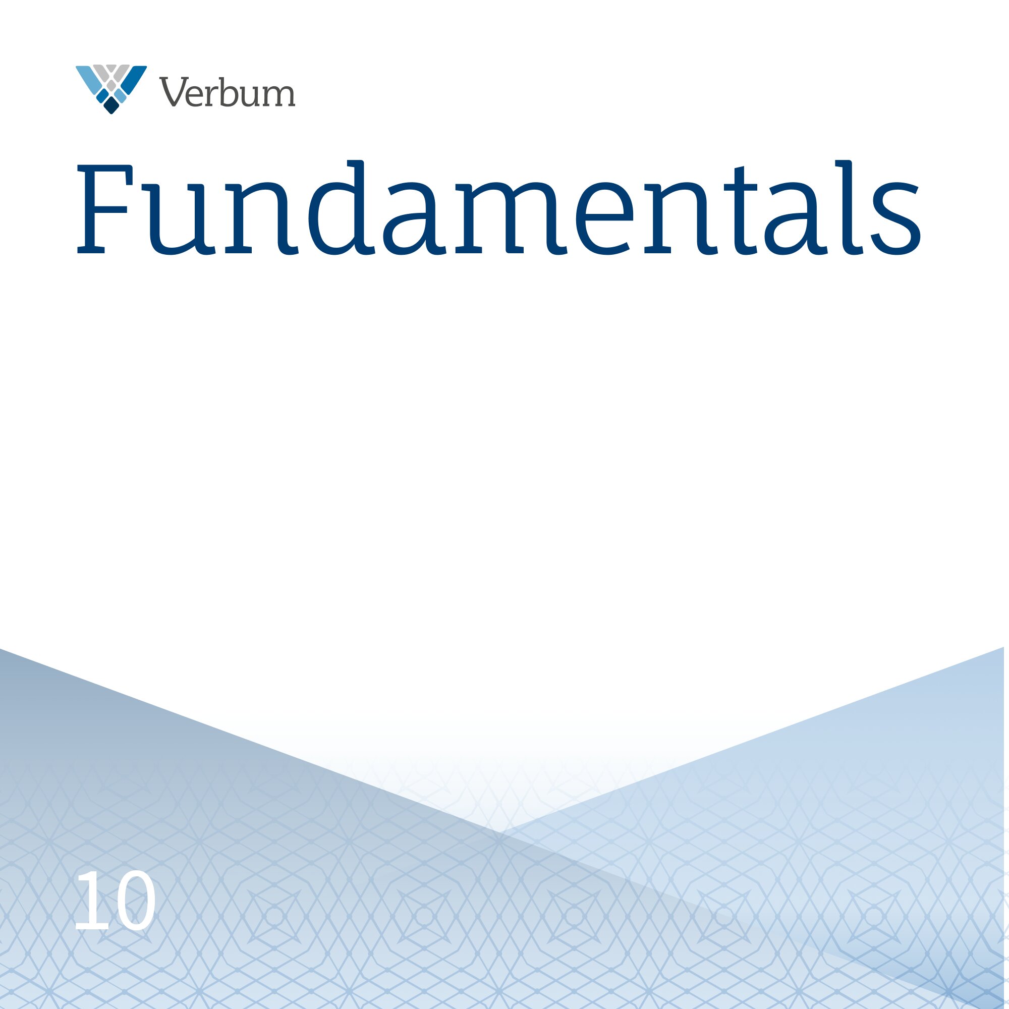 Verbum Fundamentals