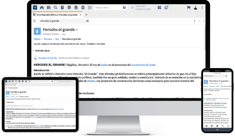 Una poderosa plataforma de estudio católico para todos tus dispositivos