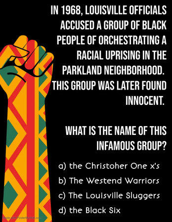 Black History Month Wk 3 Question - Made With Postermywall