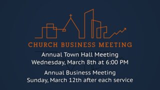 Church Business Meeting