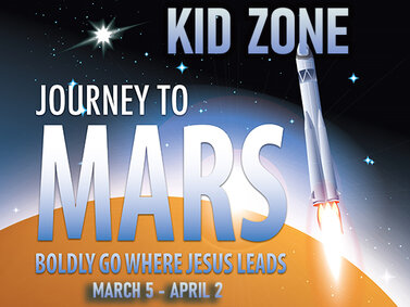Kid ZONE JOURNEY TO MARS SMALL
