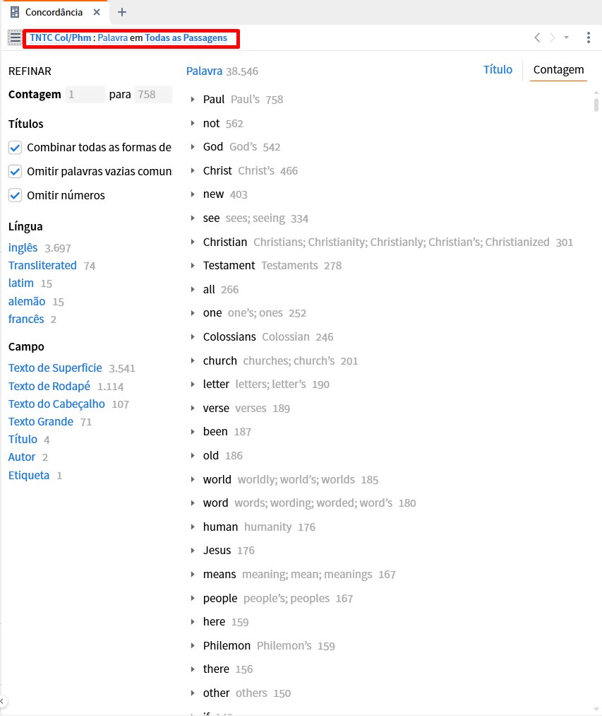 2 Selecione um recurso