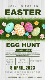 Easter Event Spring Partybrunch - Made With Postermywall (1)