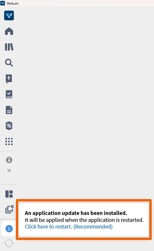 Application update