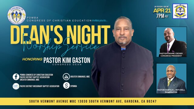 Congress - Deans Night April 21 2023