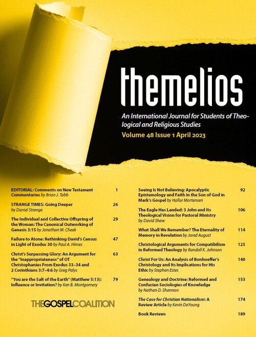 Themelios: Volume 48, No. 1, April 2023