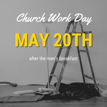 Church Work Day - 1