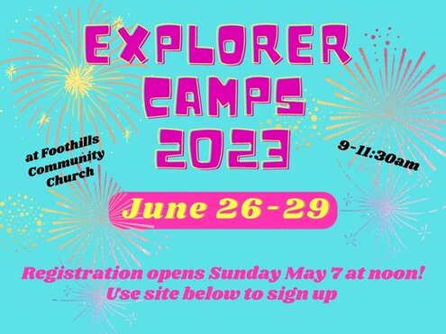 Explorer Camps 2023Postcard  - 1