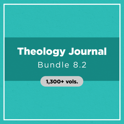 Theology Journal Bundle 8.2 (1,300+ vols.)
