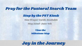 Pray for our Pastoral Search Team - 2