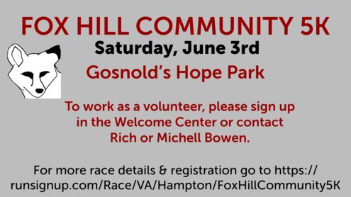 FOX HILL COMMUNITY 5K